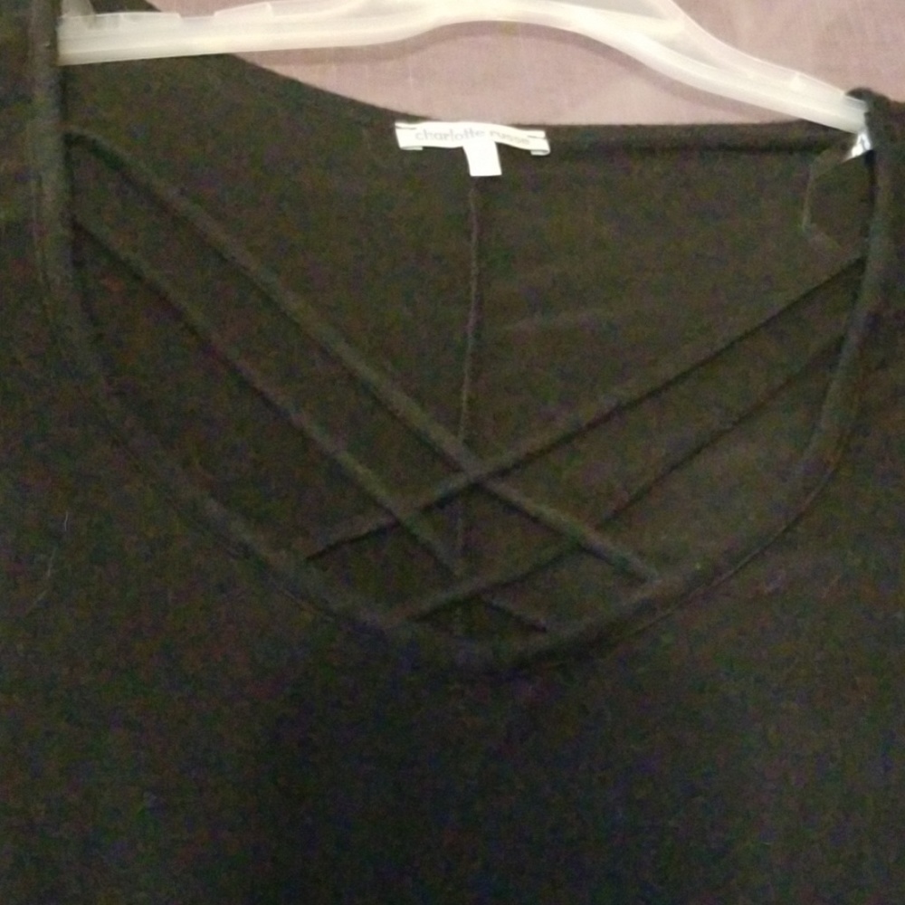 Black shift dress